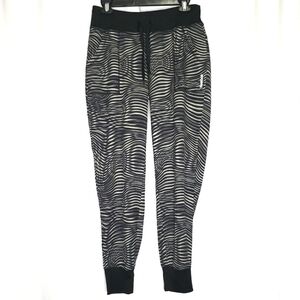 Reebok Joggers Zebra Striped Small